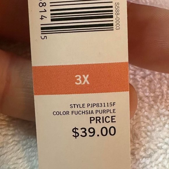 791 Hue	Sleepwear shorts with coconuts in 3X, elastic waist - Picture 7 of 7